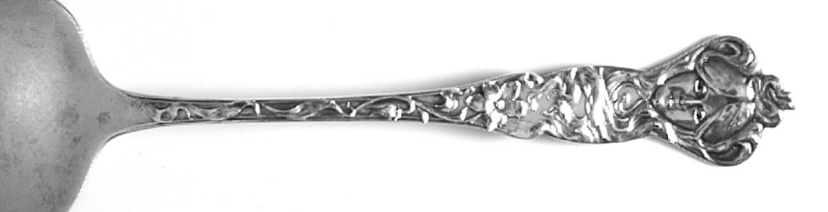 Daphne (Sterling, 1900) Tomato Server, Solid Piece by Paye & Baker Mfg Co-1