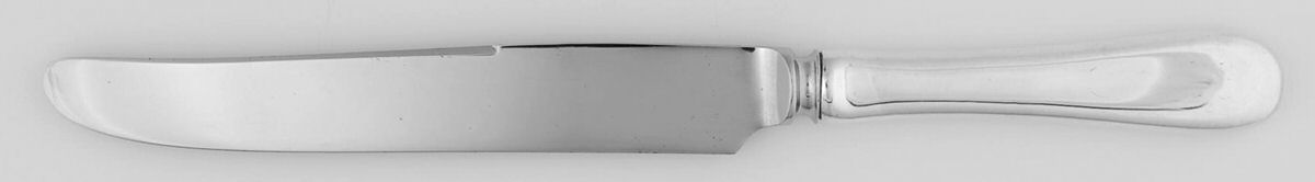 Fiddle (Sterling, 1800) New French Hollow Knife with Bolster by Porter Blanchard-1