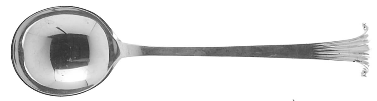 Georgian Scroll (Sterling, 1900) Round Bowl Soup Spoon (Cream Soup) by Porter Blanchard-1