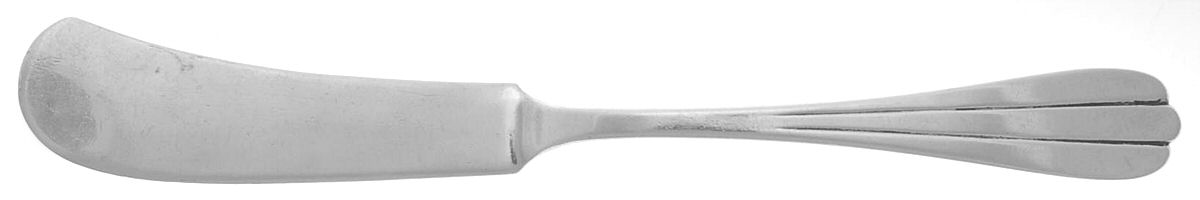 Lotus (Sterling, 1920) Flat Handle Master Butter Knife by Porter Blanchard-1