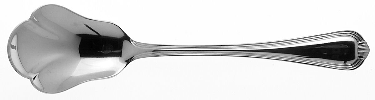 Addison (Stainless) Sugar Shell Spoon by Pfaltzgraff-1