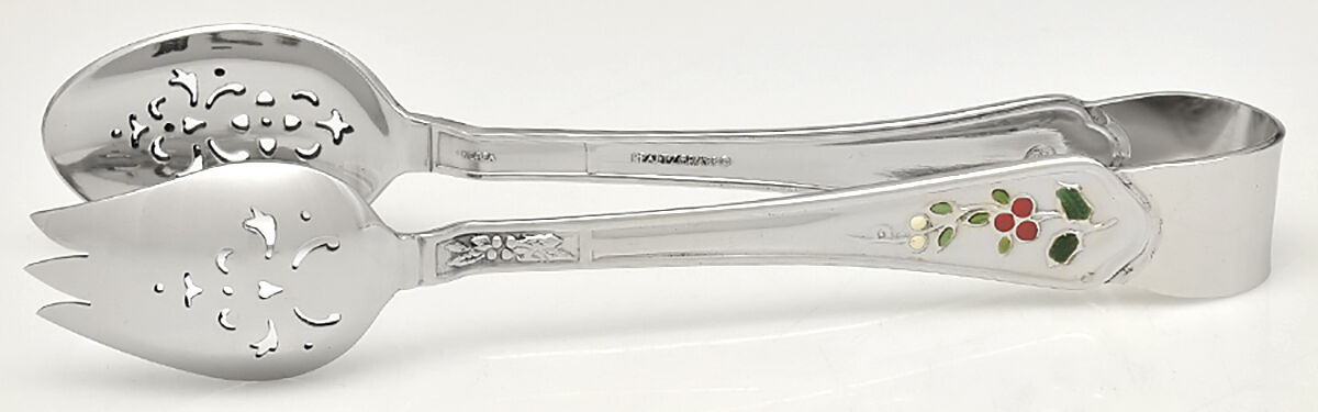 Winterberry (Stainless) Ice Serving Tongs Small HC by Pfaltzgraff-1
