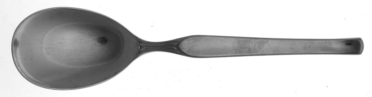 PFR2 (STAINLESS) Solid Smooth Casserole Spoon by Pfeiffer-1
