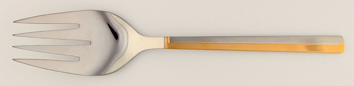 Aurora (Stainless) Solid Salad Serving Fork by Pfeiffer-1