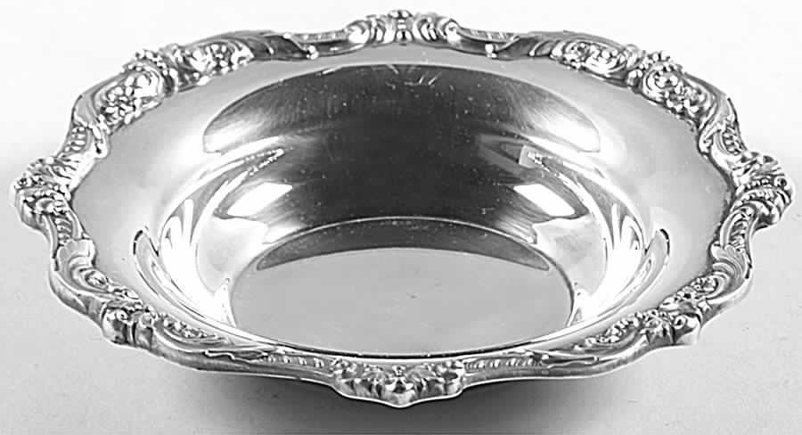Old English (Silverplate, Hollowware) Small Silverplate Bon Bon Bowl by Poole Silver -1