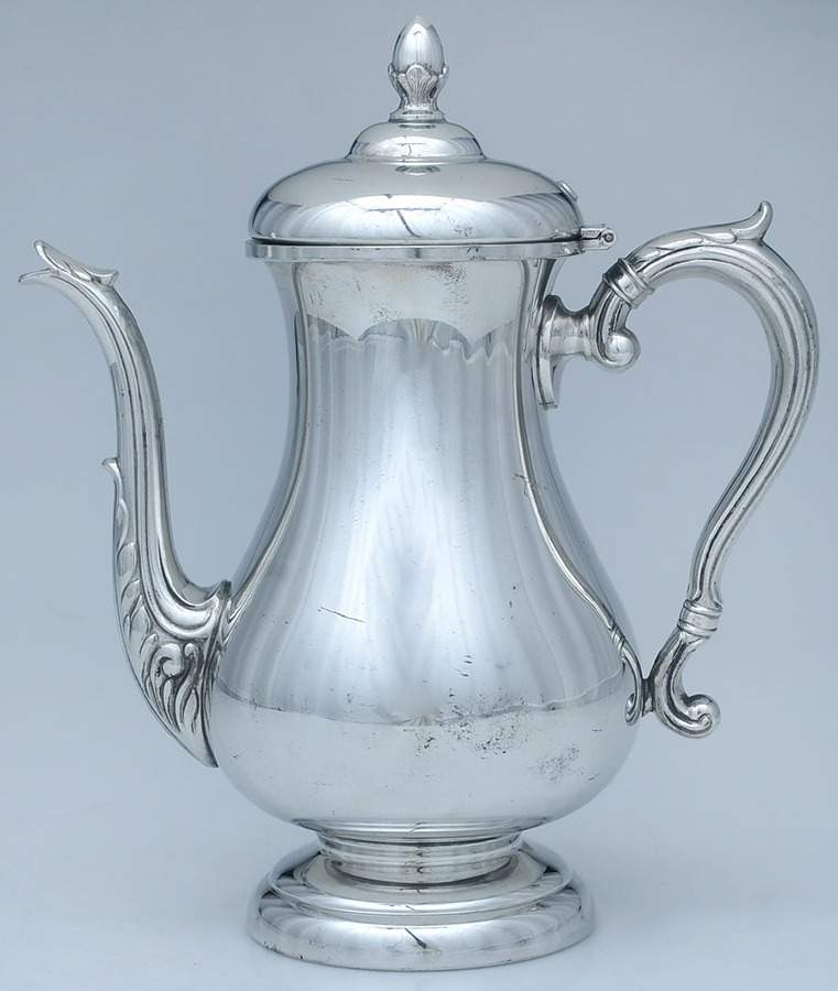 2062 (Pewter, Hollowware) Coffee Pot by Preisner-1