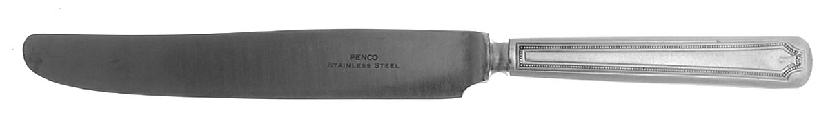 PEV1 (SILVERPLATE) New French Solid Knife by Penco-1