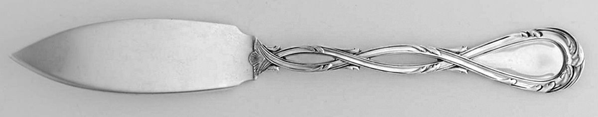 Royal (Sterling) Individual Solid Fish Knife by Puiforcat-1
