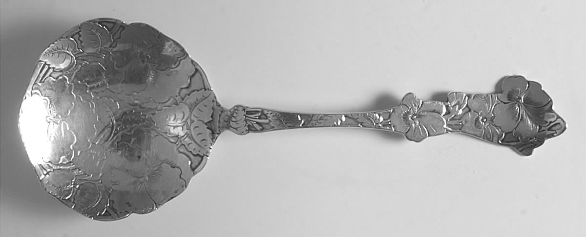 Pbm1 (Sterling) Solid Bon Bon Spoon by Paye & Baker Mfg Co-1