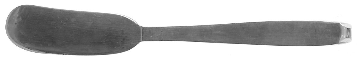 Nordic (Sterling) Flat Handle Butter Spreader by Porter Blanchard-1