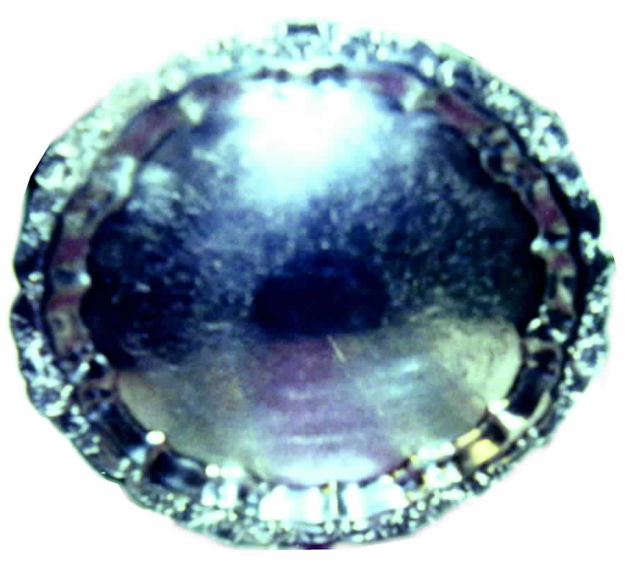 210 (Silverplate, Hollowware) Round Silverplate Tray by Poole Silver -1