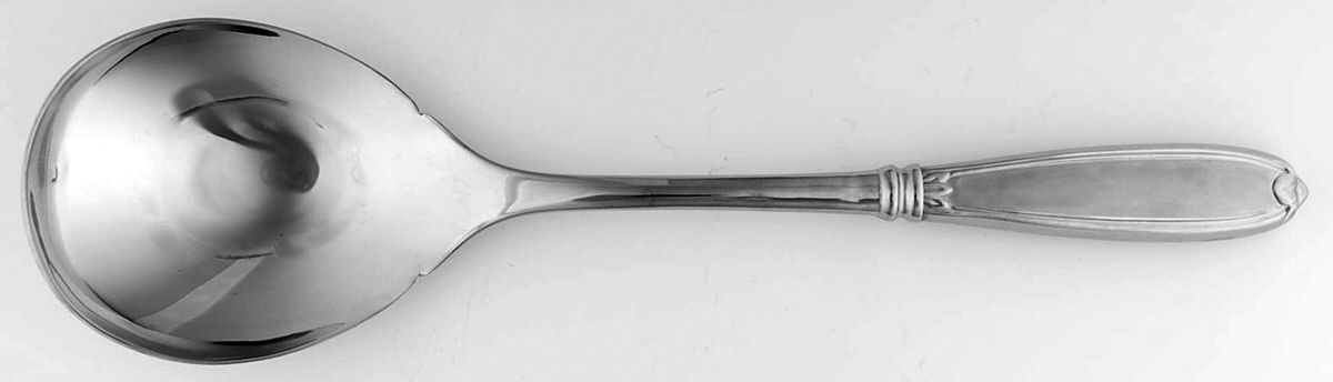 Barrington (Stainless) Extra Large Solid Buffet Spoon by Princess House-1
