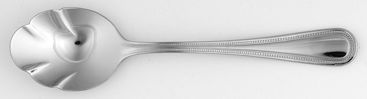 Pearl (Stainless) Sugar Shell Spoon by Pfaltzgraff-1