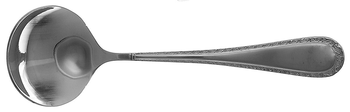 Bella (Stainless) Solid Gravy Ladle by Pfaltzgraff-1