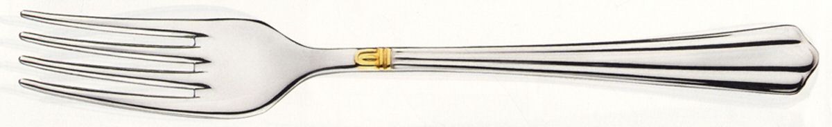 Bernini (Stainless, Gold Accent) Fork by Pintinox-1