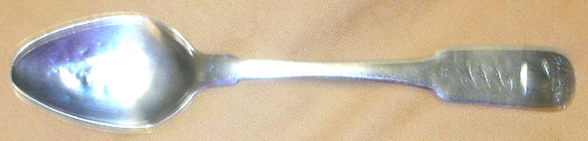 Sheaf of Wheat (Coin) Teaspoon by Pelletreau, Bennett & Cooke-1
