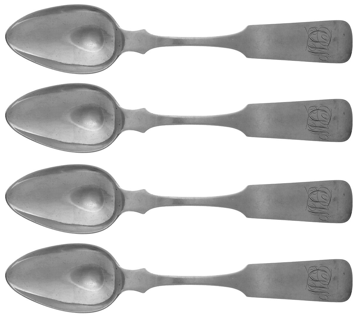 PPS1 (Coin) Tablespoon (Serving Spoon) - Set of 4 by Philip B Sadtler & Son-1
