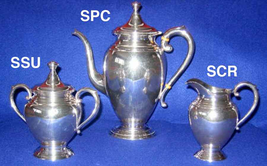 1200 (Sterling, Hollowware) Coffee Pot by Preisner-1