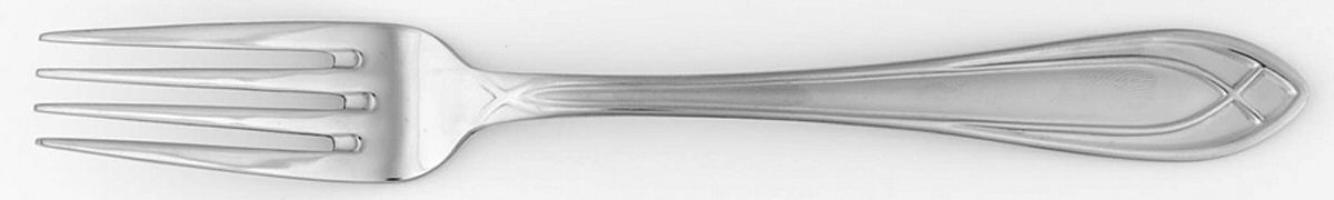 Arcadia Frost (Stainless) Fork by Pfaltzgraff-1