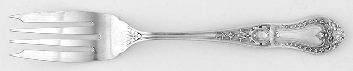 Emperatriz (Sterling) Individual Salad Fork by Pesa-1