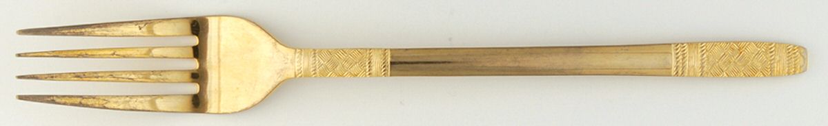 Rotunda (Gold Electroplate) Fork by Present-1