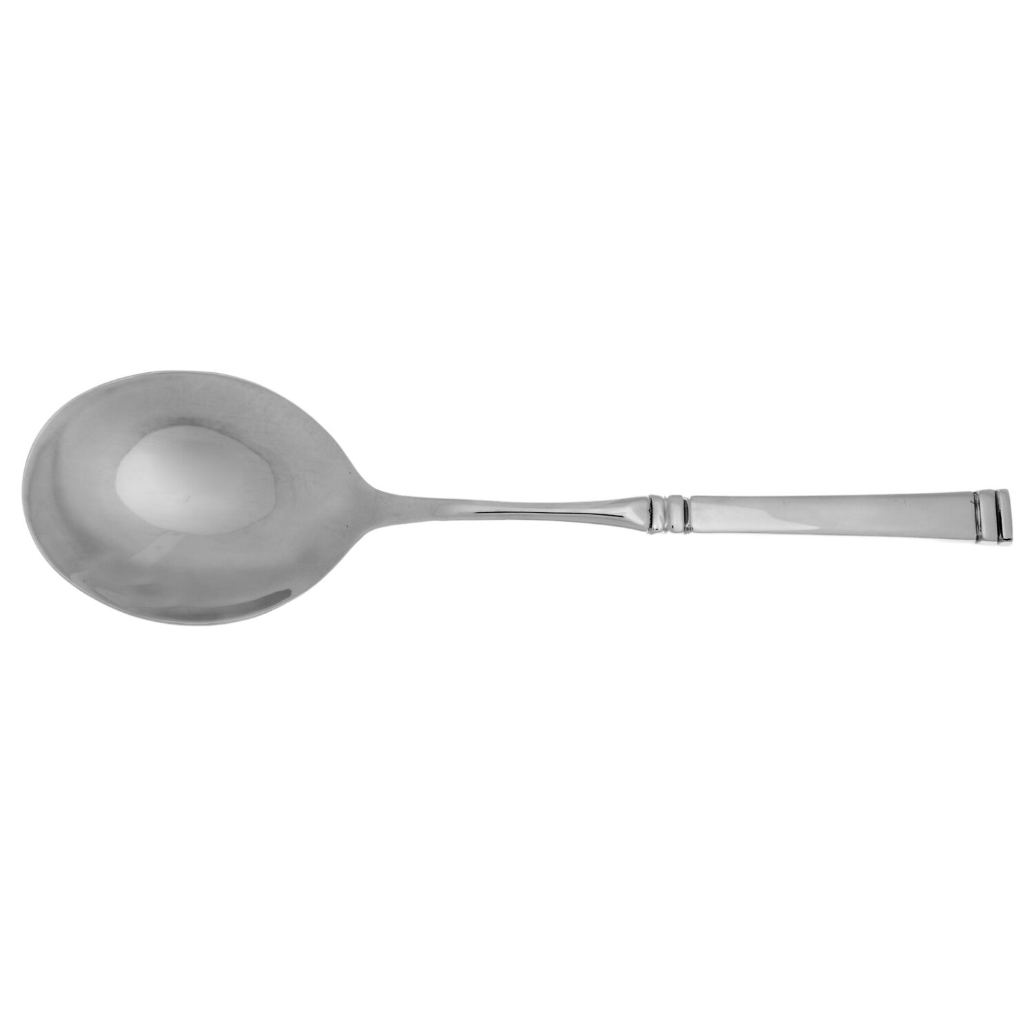 Riley (Stainless) Casserole Spoon with Smooth Stainless Bowl HC by Pottery Barn-1