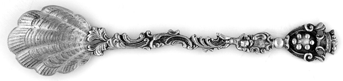 PUZ1  Sugar Shell Spoon by Peruzzi (Italy)-1