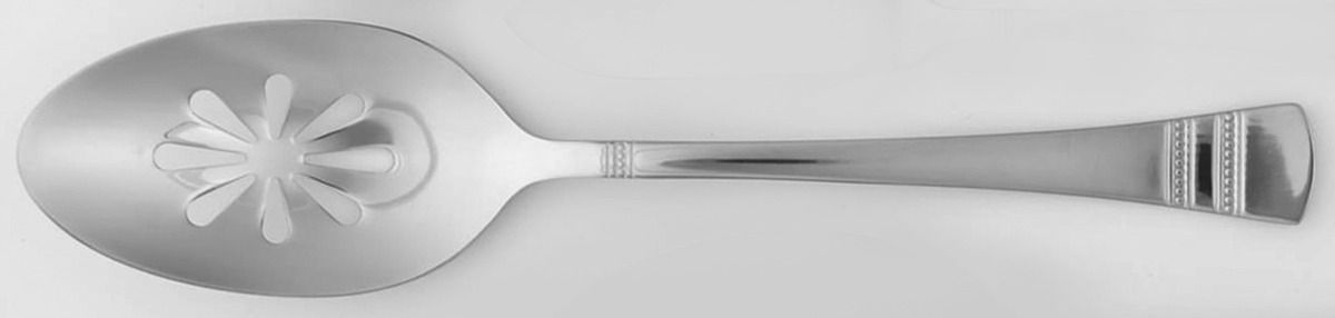 Kensington-Sapphire Bay (Stainless) Pierced Tablespoon (Serving Spoon) by Pfaltzgraff-1