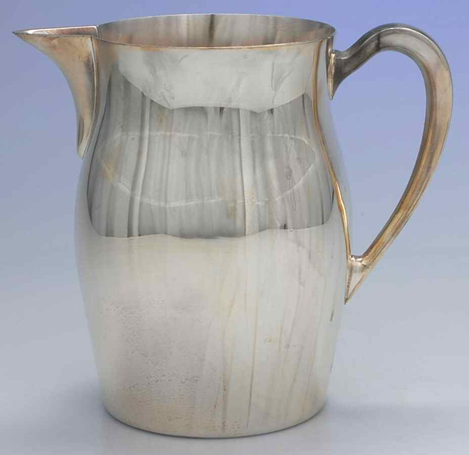 525 (Silverplate, Hollowware) 64 Oz Water Pitcher by Poole Silver -1