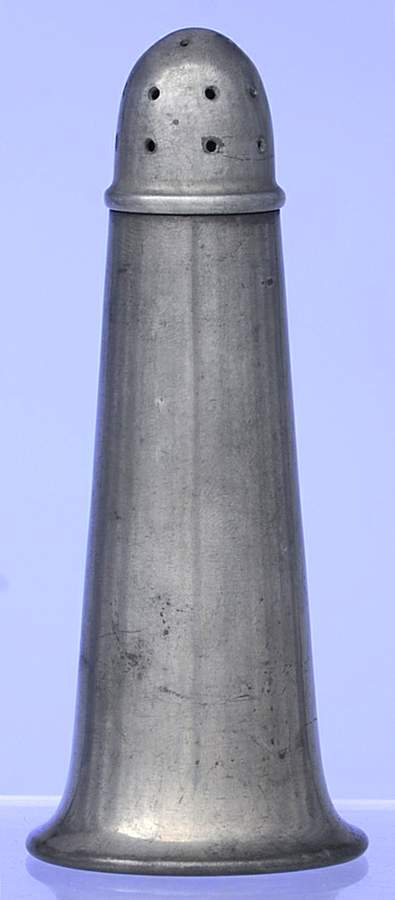452 (Pewter, Hollowware) Salt Shaker by Paye & Baker Mfg Co-1