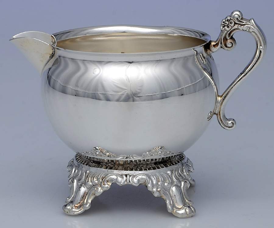 P61 (Silverplate, Hollowware) Creamer by Pilgrim Silver-1