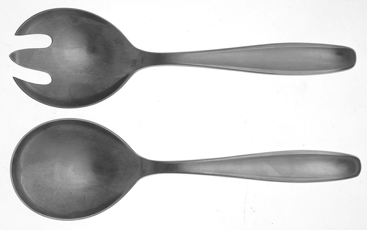 Permanent (Stainless) Solid Serving Set by Raadvad-1