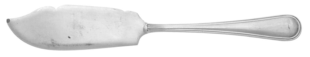 Old English Thread (Silverplate) Flat Handle Master Butter Knife by Roberts & Belk-1