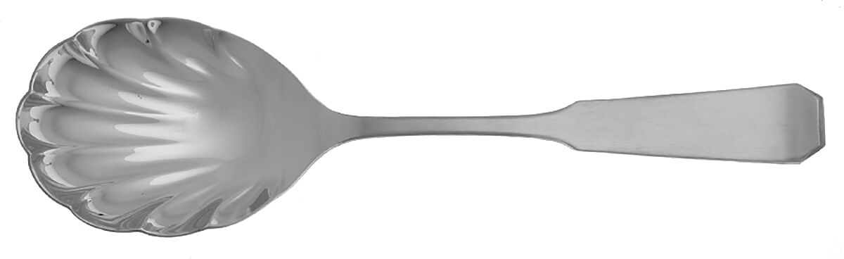 Bicentennial (Stainless) Solid Shell Casserole Spoon by Reed & Barton-1