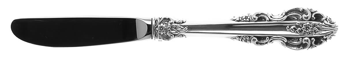 El Greco (Sterling, 1972, No Monograms) Modern Hollow Butter Spreader (Stainless) by Reed & Barton-1