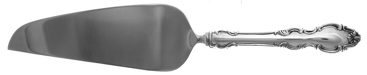 English Crown (Silverplate, 1968) Pie & Cake Server with Stainless Blade by Reed & Barton-1