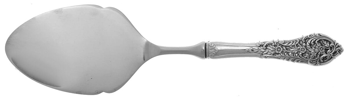 Florentine Lace (Sterling, 1951) Pastry Server with Stainless Blade by Reed & Barton-1