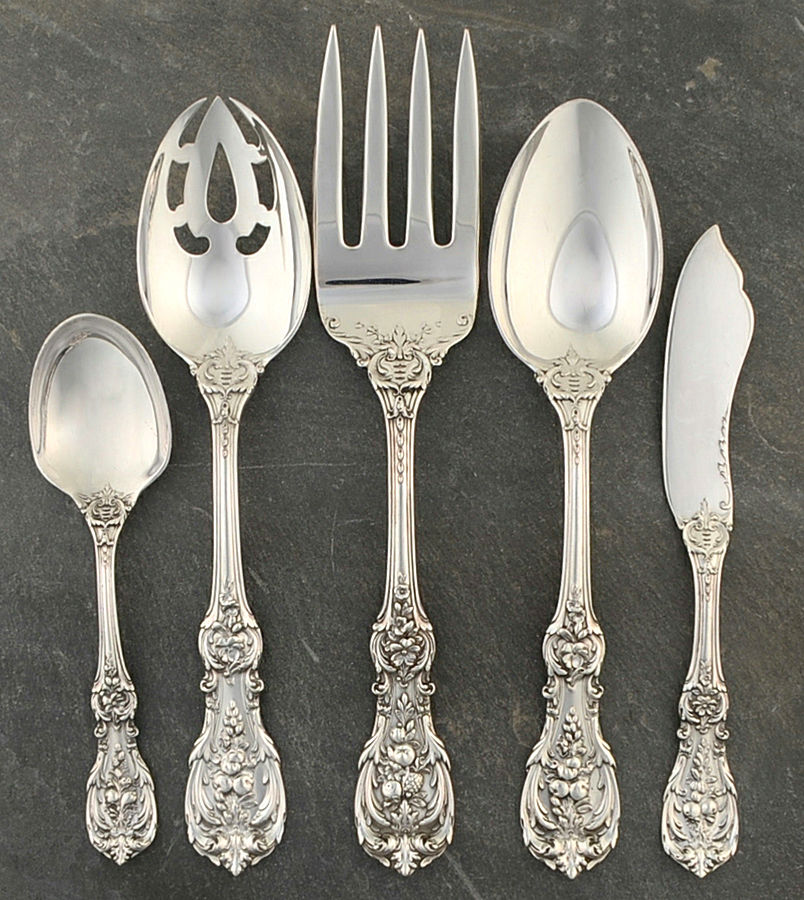 Francis I (Sterling, Eagle-R-Lion, 1907) 5 Piece Hostess Set by Reed & Barton-1