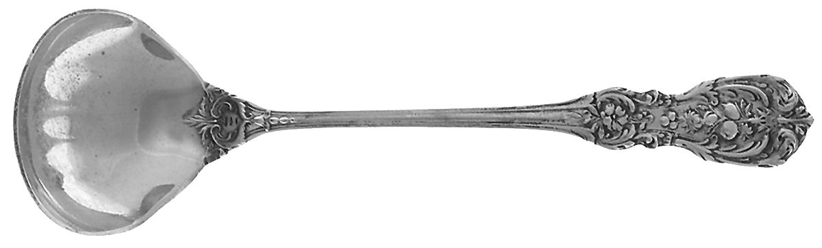 Francis I (Sterling, Eagle-R-Lion, 1907) Solid Piece Cream Ladle by Reed & Barton-1