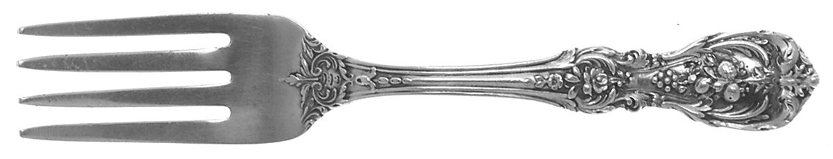 Francis I (Sterling, Eagle-R-Lion, 1907) Fork-Baby by Reed & Barton-1