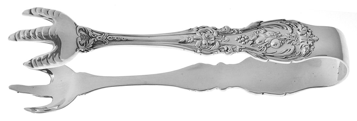 Francis I (Sterling, Eagle-R-Lion, 1907) Small Sugar Tongs by Reed & Barton-1