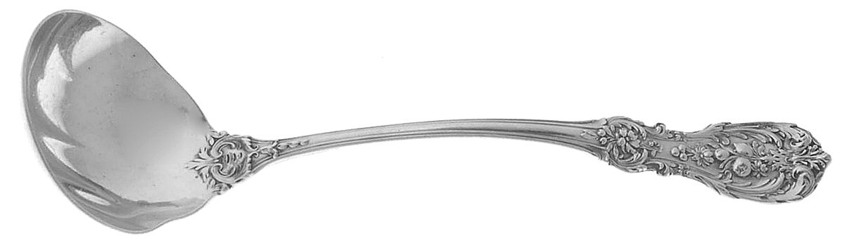 Francis I (Sterling, Eagle-R-Lion, 1907) Solid Piece Cream Ladle by Reed & Barton-1