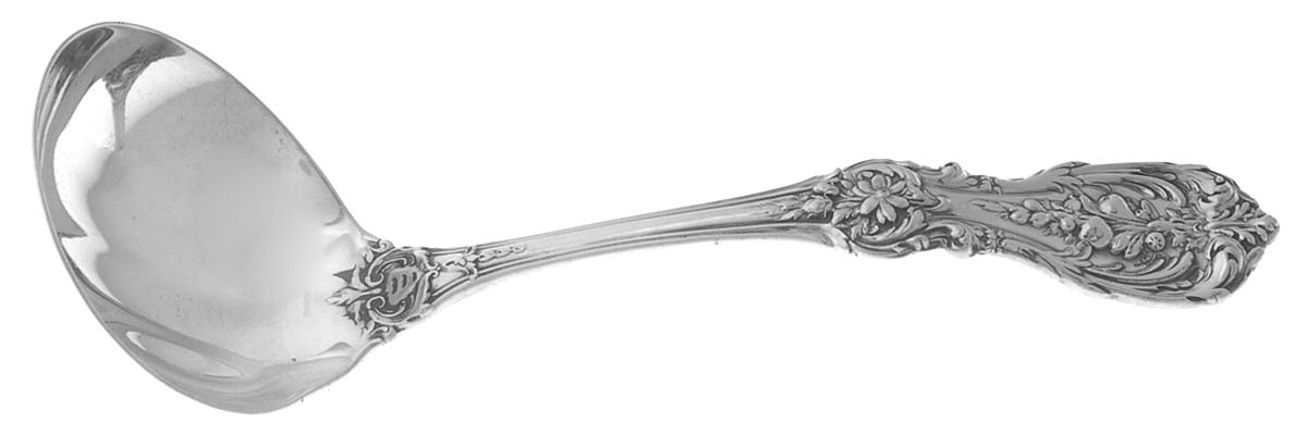 Francis I (Sterling, Eagle-R-Lion, 1907) Solid Gravy Ladle by Reed & Barton-1