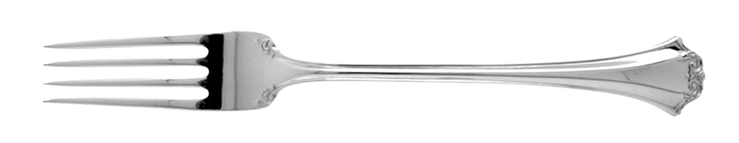 French Chippendale (Silverplate-1981) Fork by Reed & Barton-1
