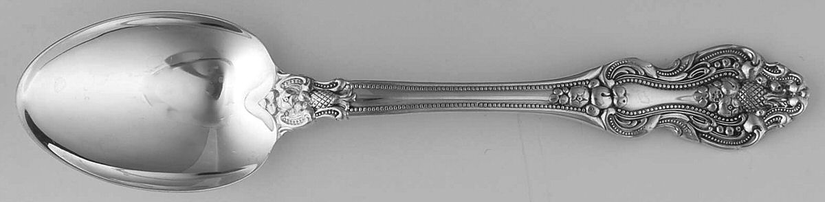 King Francis (Silverplate, 1975) Place/Oval Soup Spoon by Reed & Barton-1