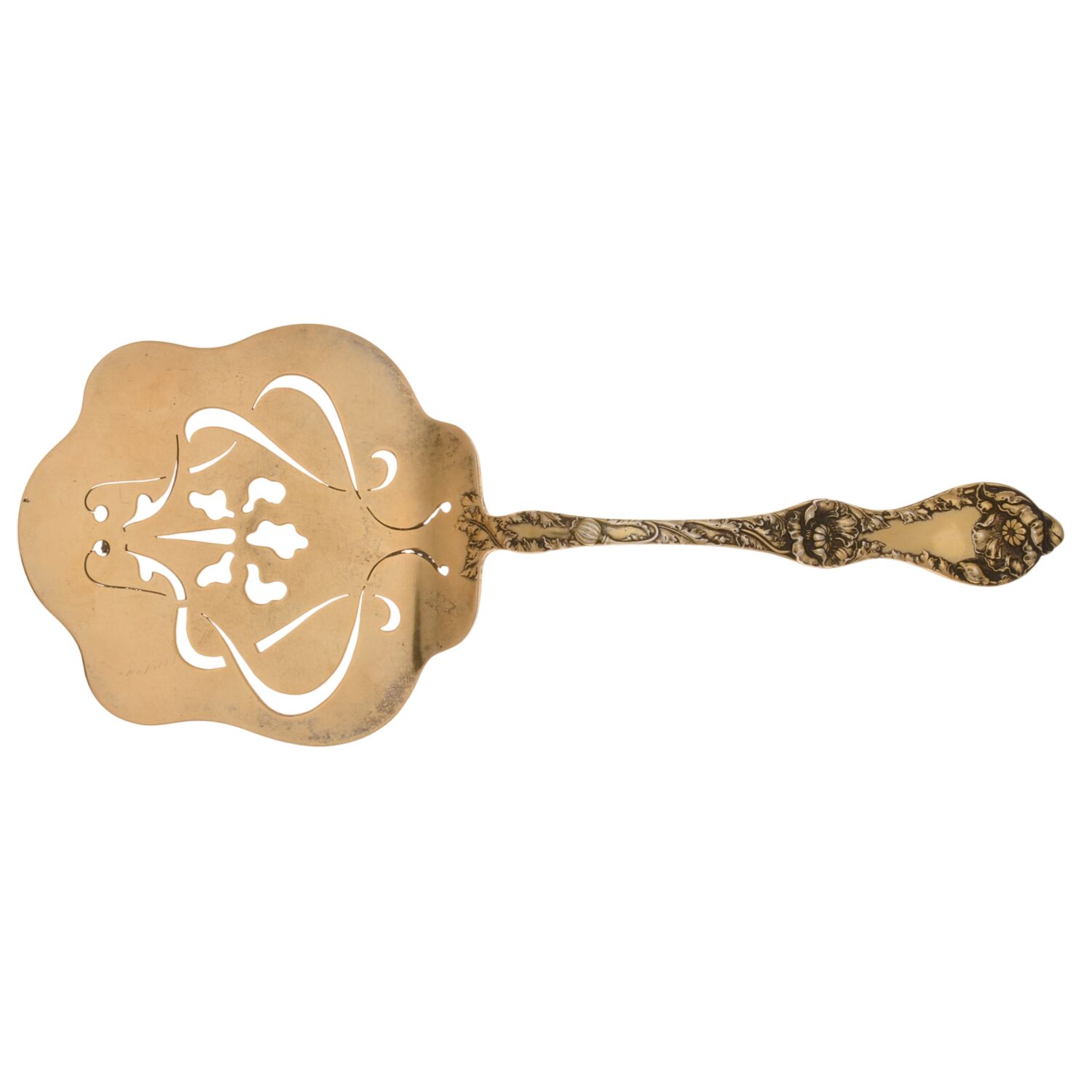 Les Cinq Fleurs (Sterling, 1900, No Monos) Solid Toast Server by Reed & Barton-1