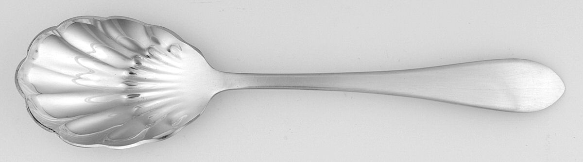 Pointed Antique (Sterling, 1895) Sugar Shell Spoon by Reed & Barton-1
