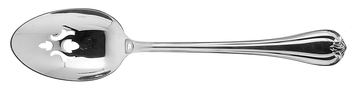 Woodwind (Sterling, 1986) Pierced Tablespoon (Serving Spoon) by Reed & Barton-1