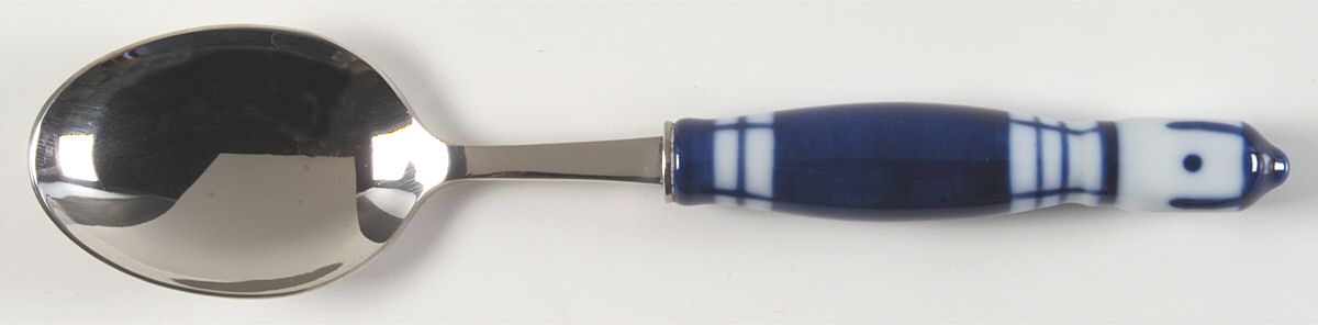 Grill-Blue (Stainless) Place/Oval Soup Spoon by Rosenthal-1