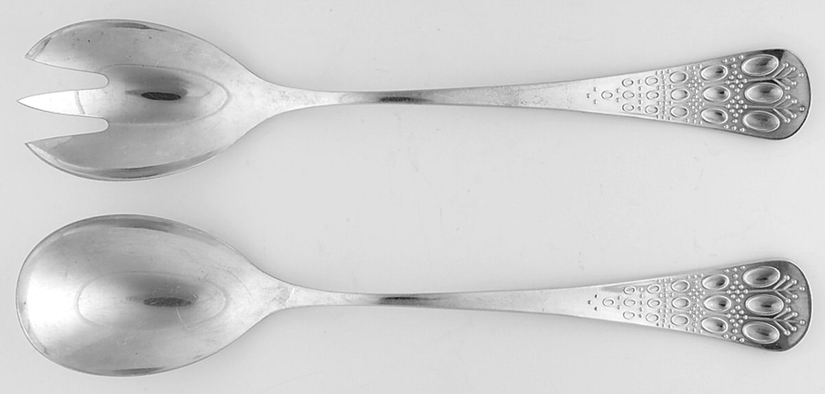 Romance (Silverplate) (2 Pc) Solid Salad Set by Rosenthal-1